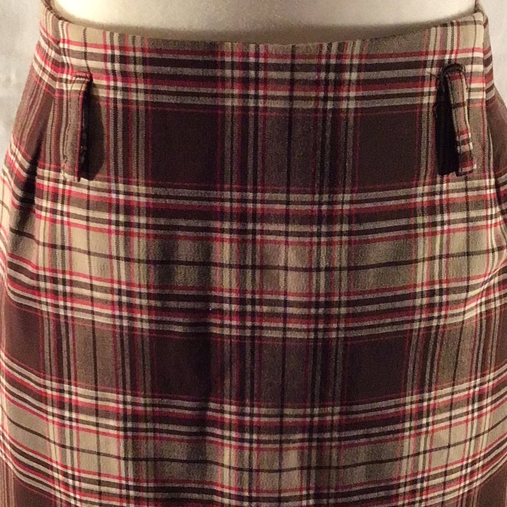 RECTANGLE BLEU plus size skirt